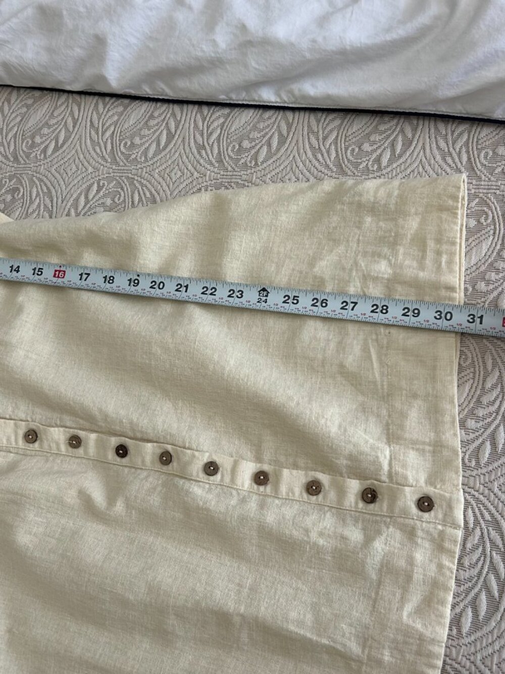 Free People Sunkissed Whisper Cotton-Linen Mini Dress, M - Picture 8 of 8